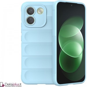 Magic Shield guminis dėklas - šviesiai mėlynas (Xiaomi Redmi Note 17 Pro Max)